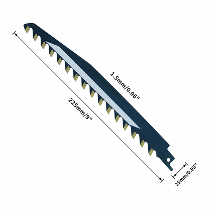 12-Inch Masonry Reciprocating Saw Blade – Demolition Sabre Blade for Brick & Concrete