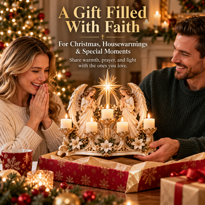 🕯️🎁 Light of His Presence™ Christian Candleholder – A Meaningful Faith Gift