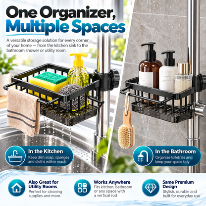 🎉Kitchen Sink Faucet Organizer