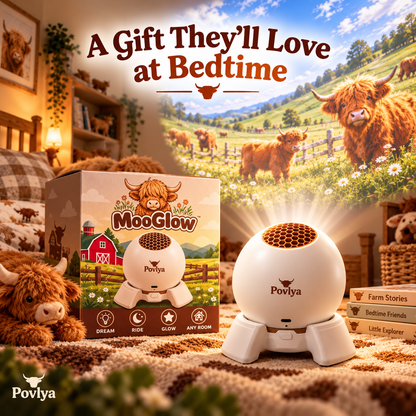 🐮 Highland Cow Farm Projector ✨ Bring Country Charm Into Your Home