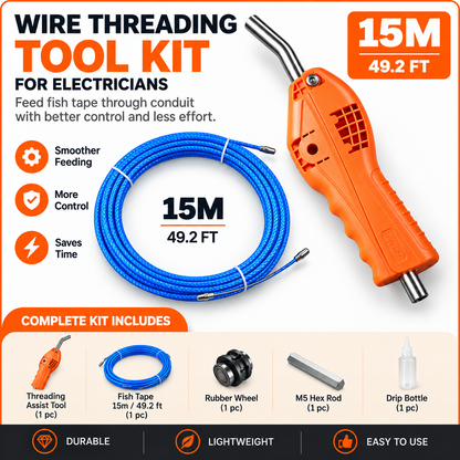 Wire Threading Assist Tool – Feed Fish Tape With Better Control