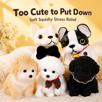 A black teddy dog