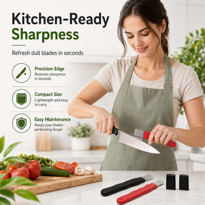🥩 2026 Multi-Function Knife Sharpener – Restore Dull Blades Fast With 3-in-1 Sharpening System