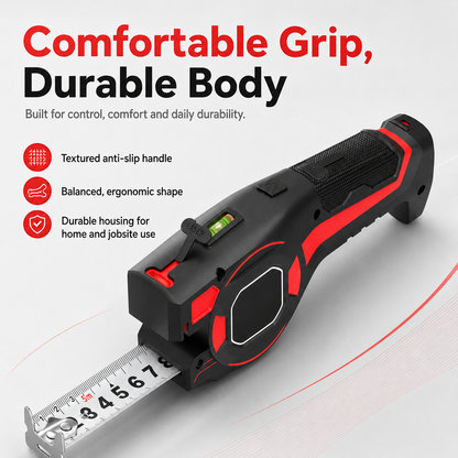 ✨📏 3-in-1 Laser Tape Measure