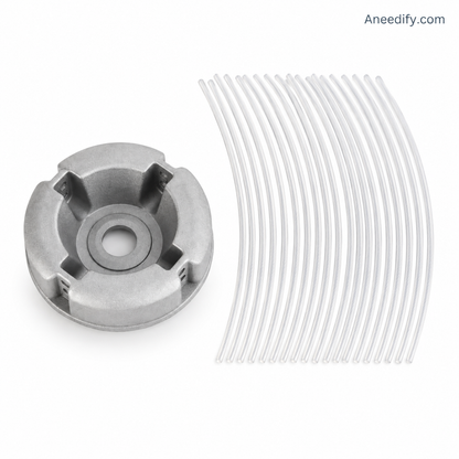 ⚙️ 50% OFF NOW! 🌿4-Line Aluminum Trimmer Head – Quick Reload Design