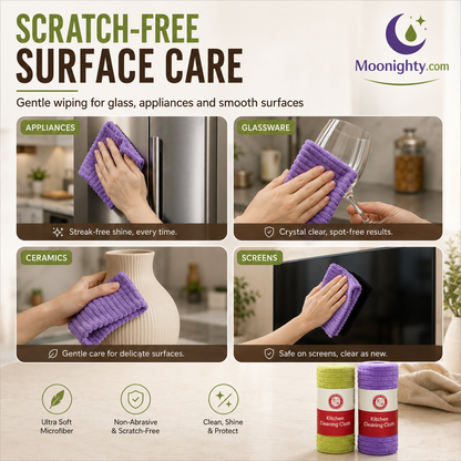 ✨Multipurpose Reusable Tear-Off Cleaning Cloth Roll