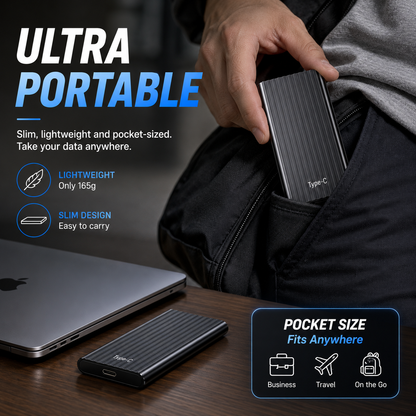 🏆16TB Large-Capacity Type-C Portable Mini SSD