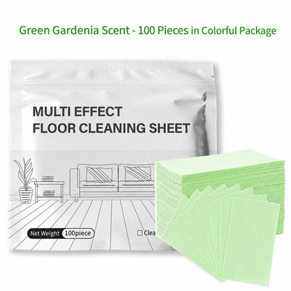 🔥100PCS Multi-Effect Floor Cleaning Sheets – Dissolve, Mop & Refresh