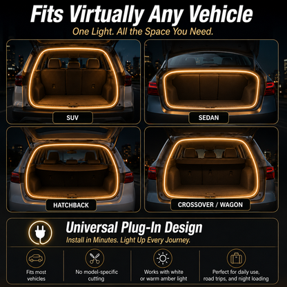 ✨Automatic Sensing Car Trunk LED Light Strip