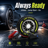 Portable Tire Inflator & Jump Starter