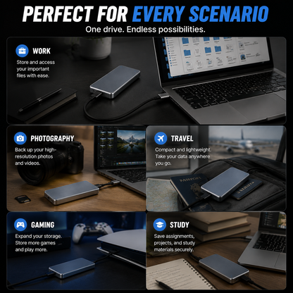 🔥 LAST DAY 50% OFF-Portable External SSD – Protect Your Photos, Videos & Important Files✨