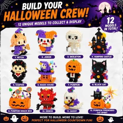 2026 Halloween Building Blocks 12-Day Advent Calendar