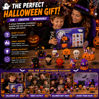 2026 Halloween Building Blocks 12-Day Advent Calendar