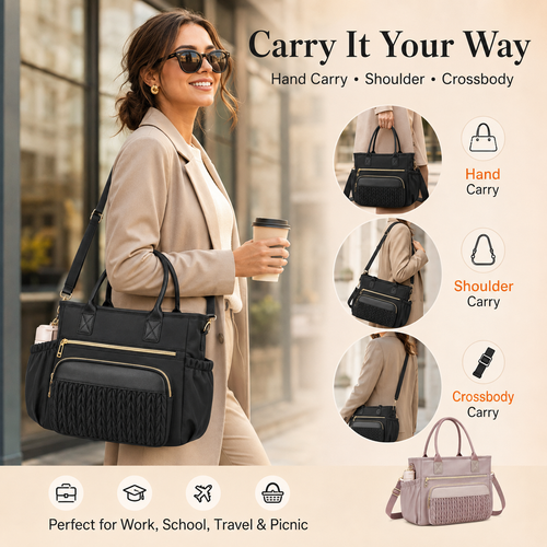 👜 Leakproof Lunch Tote – Straps, Pockets & Chill