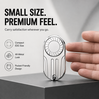 😌Pocket Metal Fidget Slider – Satisfying EDC Finger Toy