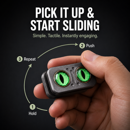 😌Pocket Metal Fidget Slider – Satisfying EDC Finger Toy
