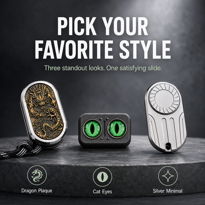 😌Pocket Metal Fidget Slider – Satisfying EDC Finger Toy