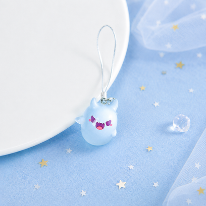 👻6pcs Glow-in-the-Dark Ghost Keychain🎁Cute Halloween Gift