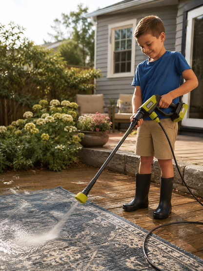 Cordless high-pressure washer, portable car washer, suitable for car washing, household cleaning, and garden watering