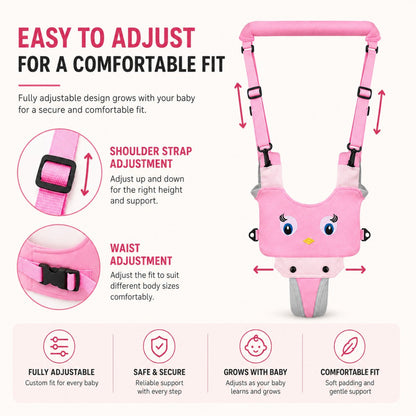 👶✨ Toddler Walking Harness – Adjustable Support for Early Walkers