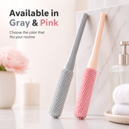 🦶 Long-Handle Toe Gap Cleaning Brush – Easy-Reach Foot Scrubber for Shower & Daily Care
