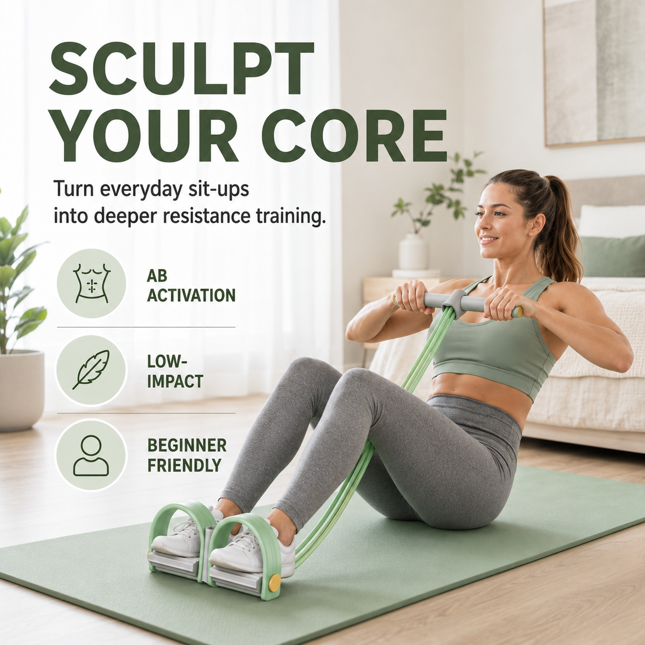 ✨💪Multi-Tube Pedal Resistance Band for Home Workout