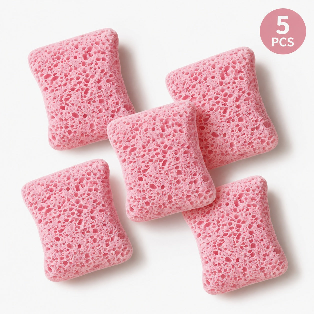 🫧 Soap Pocket Bath Sponge – Quick-Lather Body Scrubber with Hand Strap