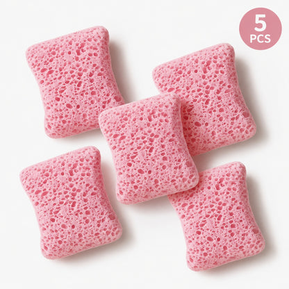 🫧 Soap Pocket Bath Sponge – Quick-Lather Body Scrubber with Hand Strap