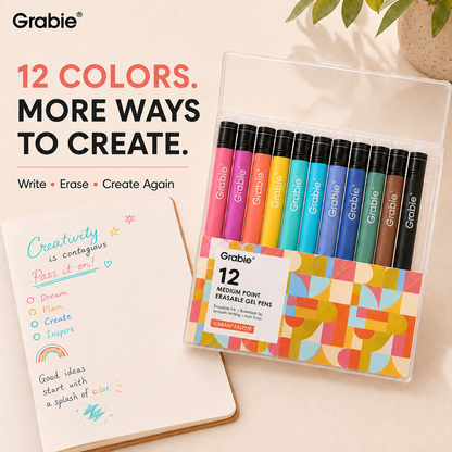 ✨🔥Medium Point Erasable Gel Pen Set,  Christmas Gift/Picks