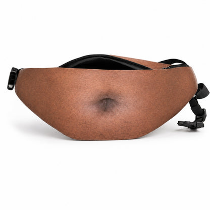 😂 Realistic Belly Waist Bag – Funny Hidden Fanny Pack & Gag Gift