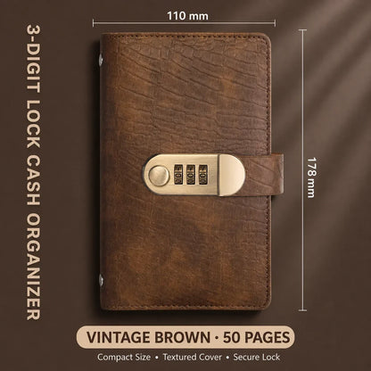 🔐Locking Banknote Collection Booklet | Holds 100 Bills