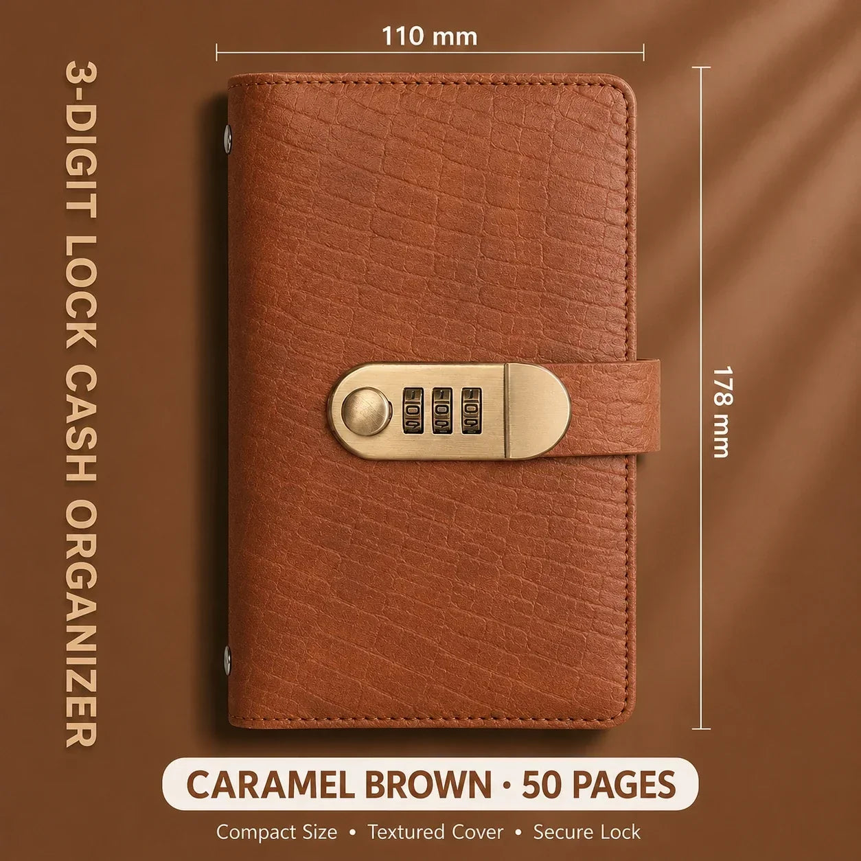 🔐Locking Banknote Collection Booklet | Holds 100 Bills