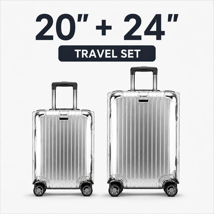 ✈️ Clear Luggage Protector – Keep Your Suitcase Looking Travel-Ready