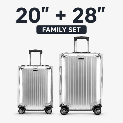 ✈️ Clear Luggage Protector – Keep Your Suitcase Looking Travel-Ready