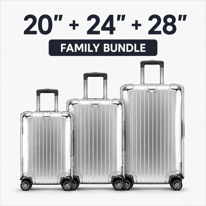 ✈️ Clear Luggage Protector – Keep Your Suitcase Looking Travel-Ready