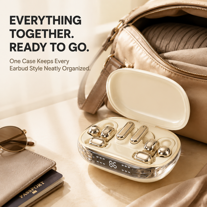 GT699S 6-in-1 Multi-Style Wireless Earbuds & Emergency Power Case ✨