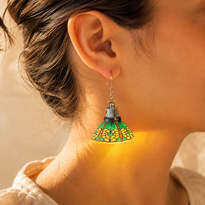 ✨ Luminous Stained Glass Dome Earrings（ Earrings Pair）