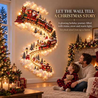 ✨ Christmas Magic Trail Wall Light - A Little Christmas Magic, Right on Your Wall