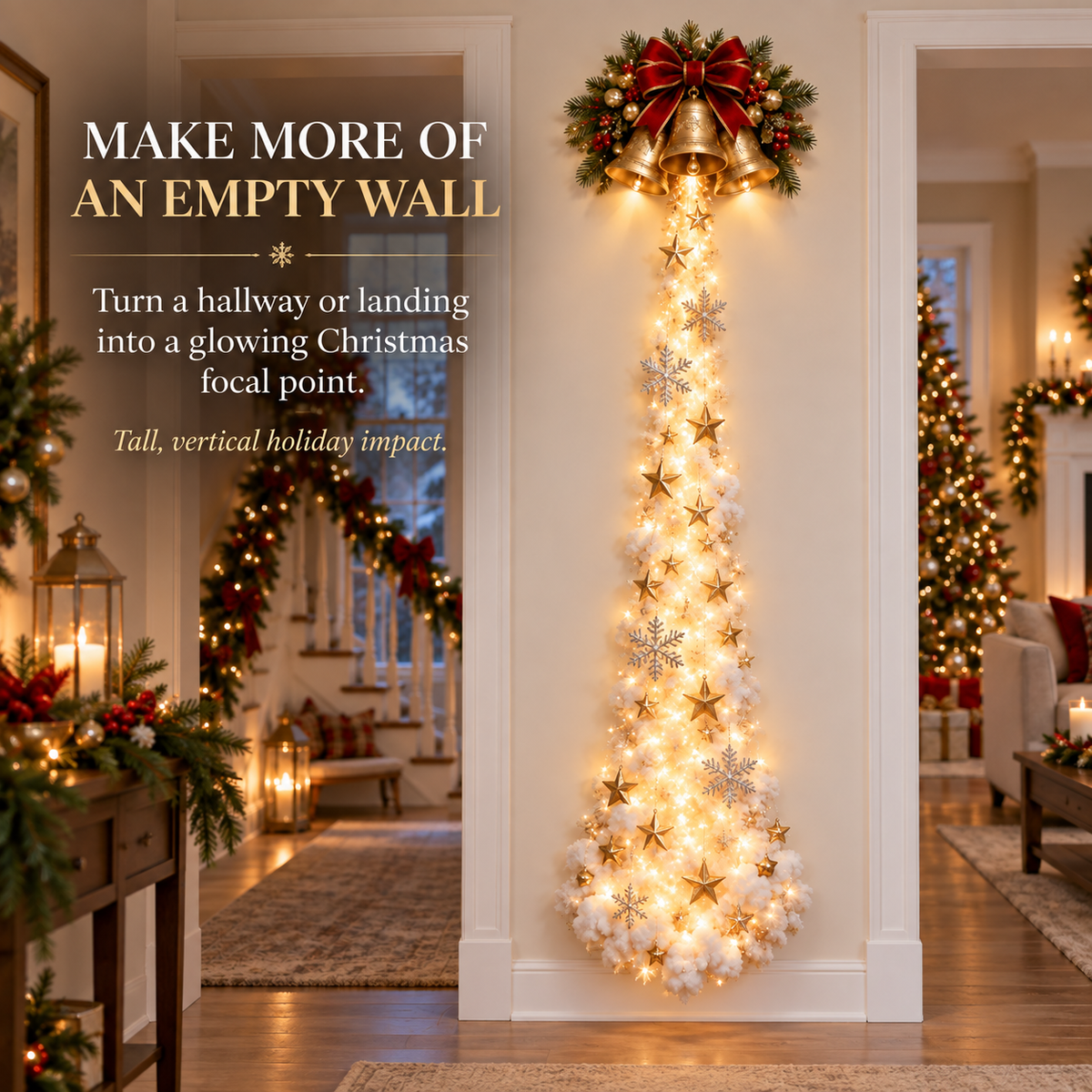 ✨ Christmas Magic Trail Wall Light - A Little Christmas Magic, Right on Your Wall