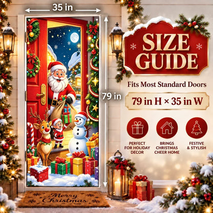 Give Your Front Door a Christmas Makeover – 7 Festive Designs