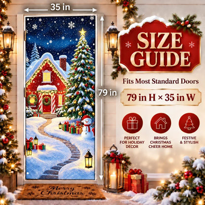 Give Your Front Door a Christmas Makeover – 7 Festive Designs