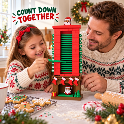 🎅 24 Mornings of Christmas Magic – Santa Chimney Advent Calendar