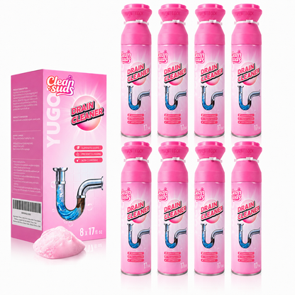 🫧 Foaming Drain Cleaner & Deodorizer – Easy Sink & Drain Care, 2-Pack