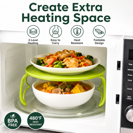 📢📢49% OFF !! ⏰Microwave Folding Tray