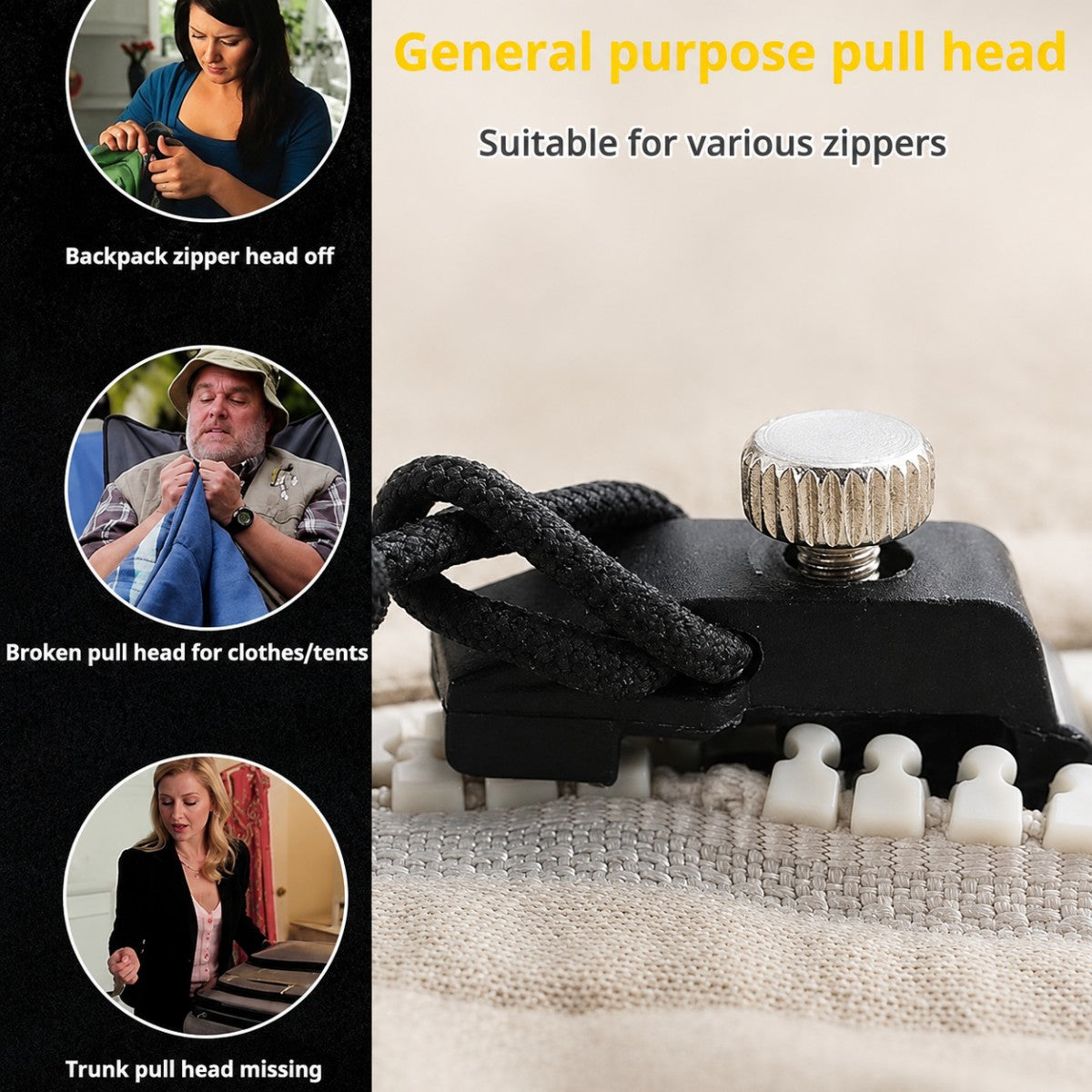 Easy Installation Zipper Repair Kit