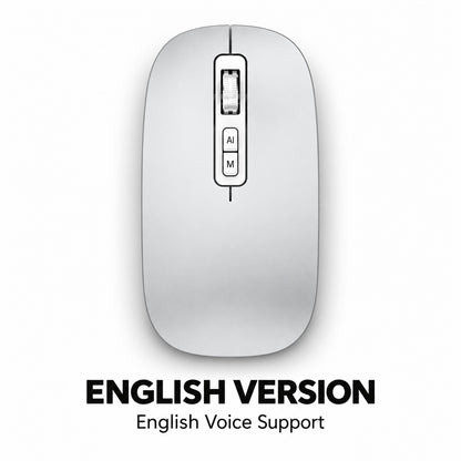 🖱️Speak, Click & Work Smarter — AI Voice Wireless Mouse