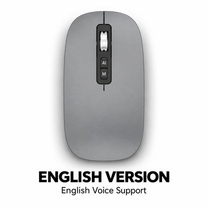 🖱️Speak, Click & Work Smarter — AI Voice Wireless Mouse