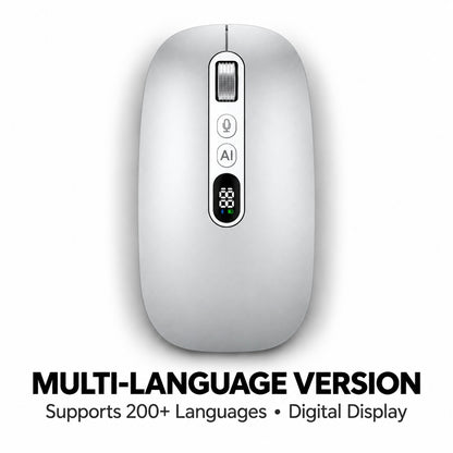🖱️Speak, Click & Work Smarter — AI Voice Wireless Mouse