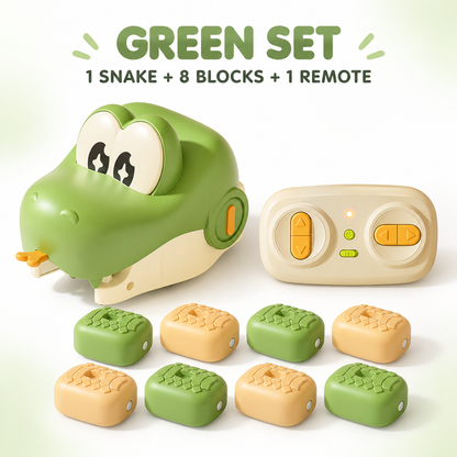 🐍 Magnetic RC Snake Game – Eat, Grow & Learn Through Play