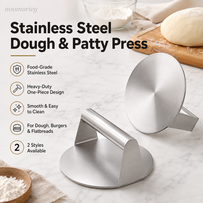 🥩Stainless Steel Burger Press 4.72" Round Smash Burger Press🍔